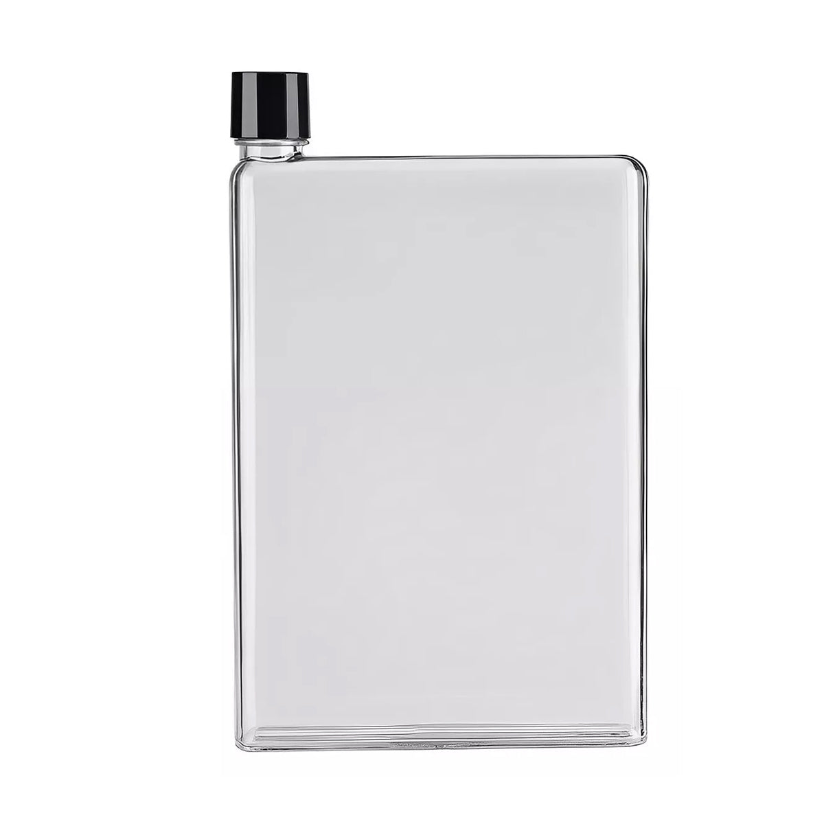 420ml Flat Plastic Water Bottle for Sports Travel