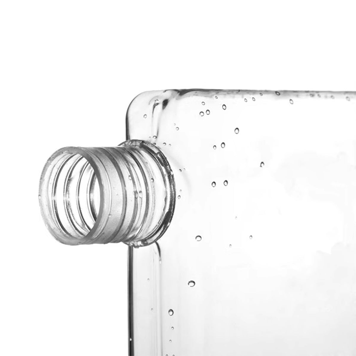 420ml Flat Plastic Water Bottle for Sports Travel