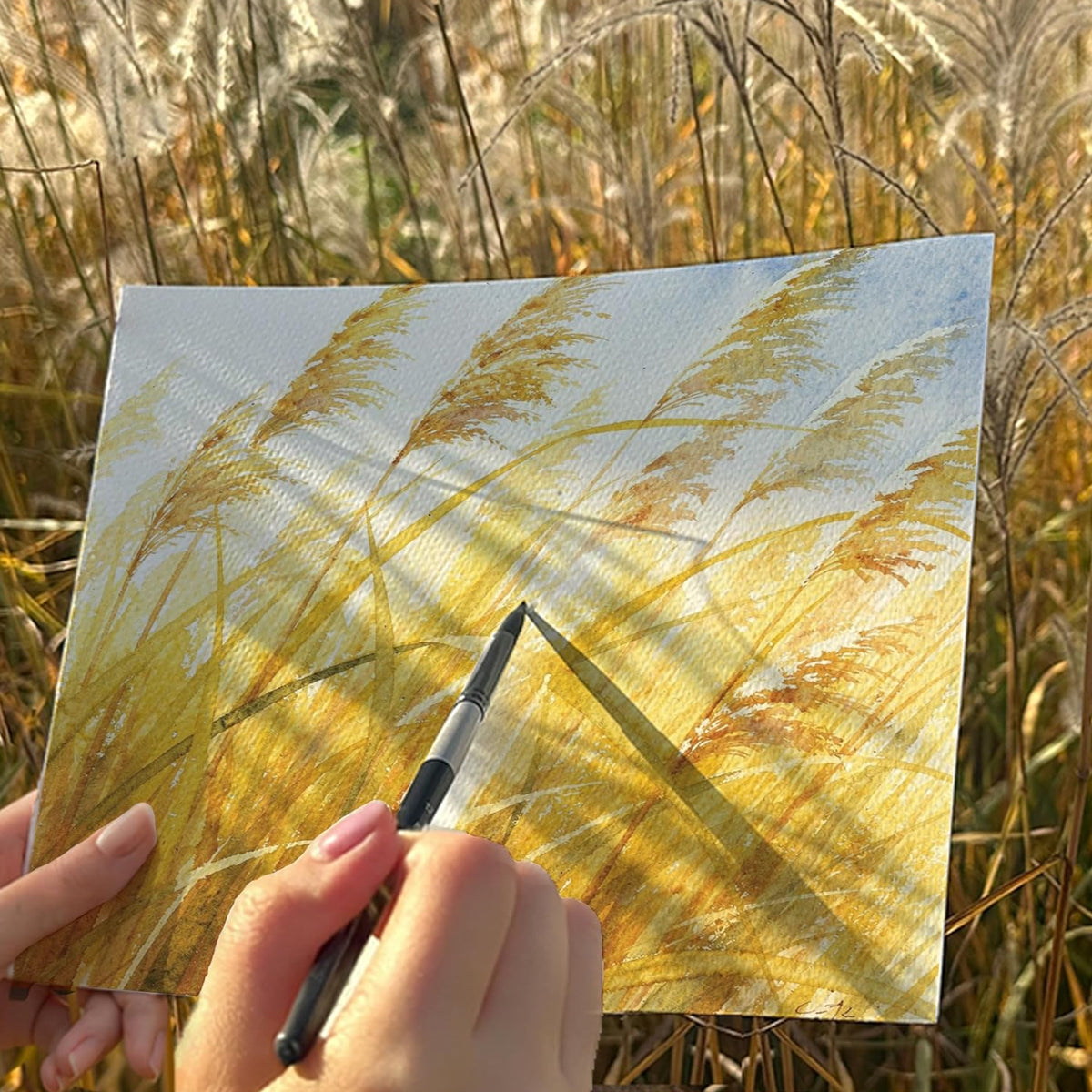 60 Sheets A3 Watercolour Paper 230gsm for Painting