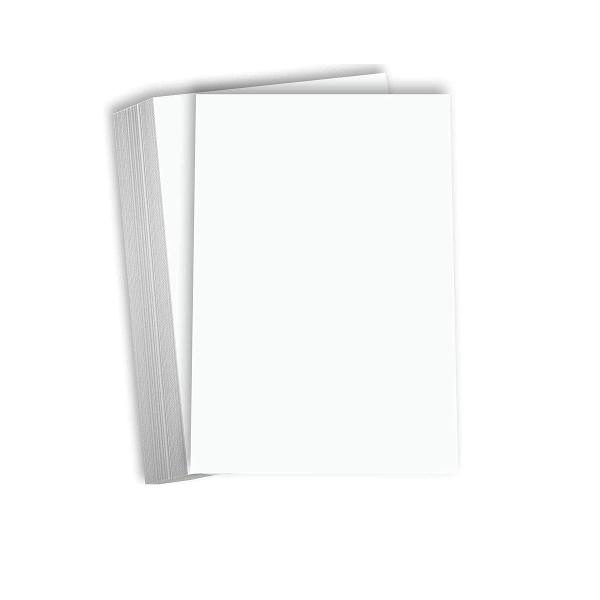 50 Pcs Cardstock White All-Wood Paper for Printing