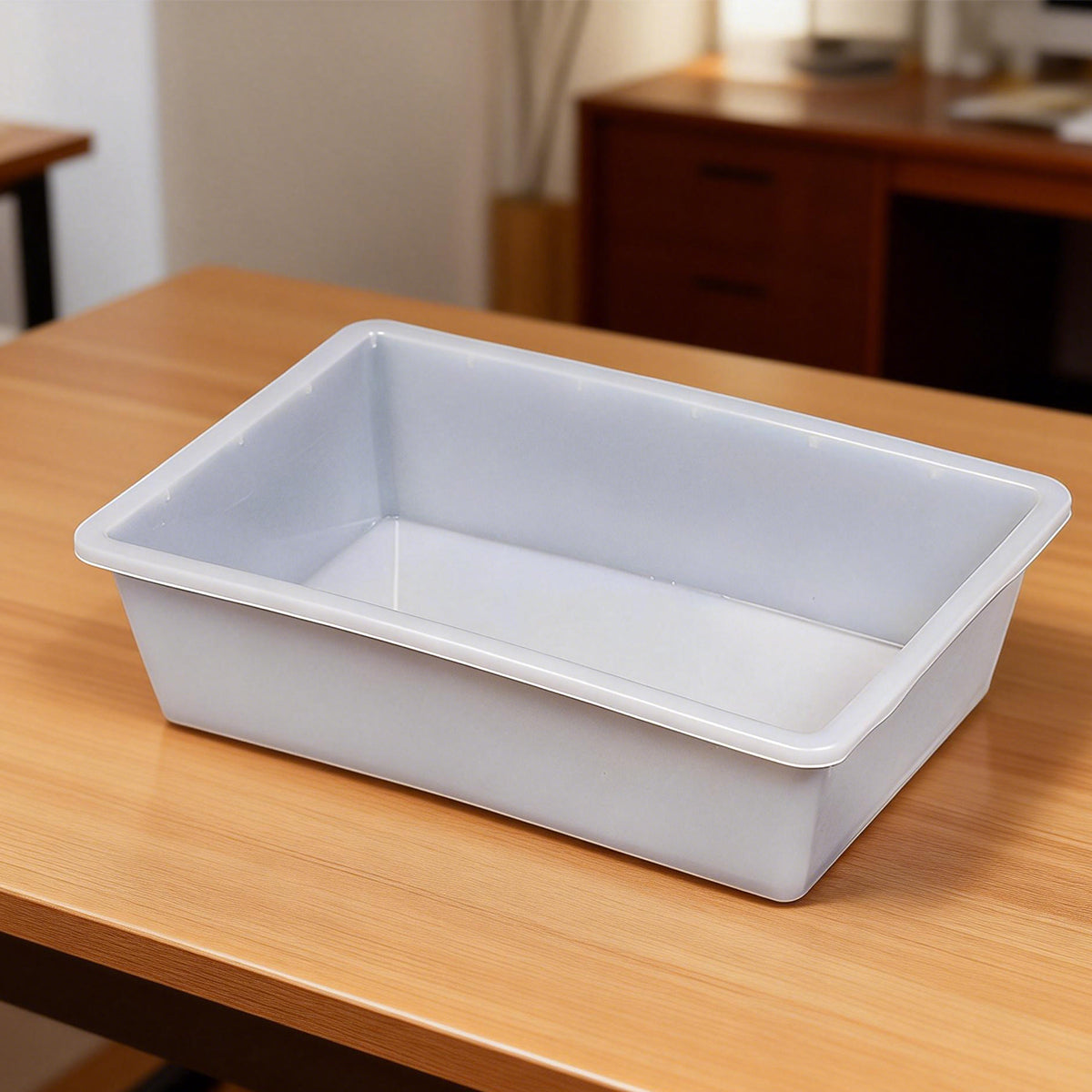 10pcs White Plastic Kitchen Storage Containers