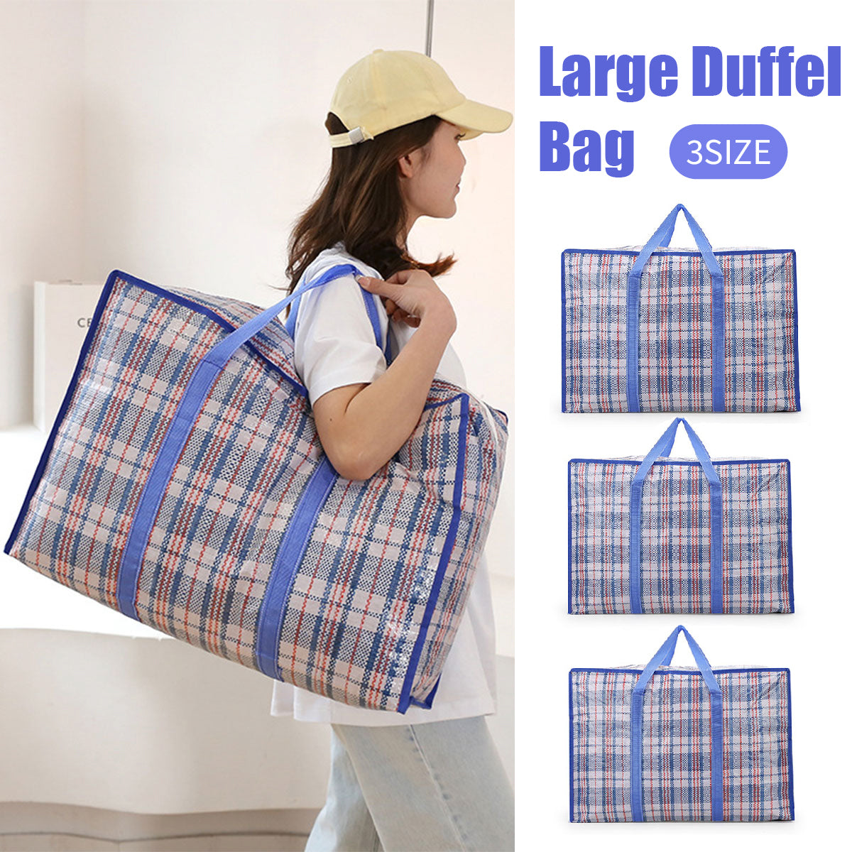 10pcs Woven Moving and Storage Bags