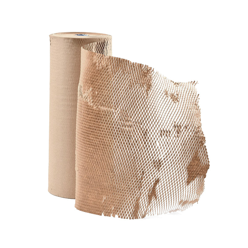 Eco Friendly Honeycomb Kraft Paper Roll Cushioning Wrap