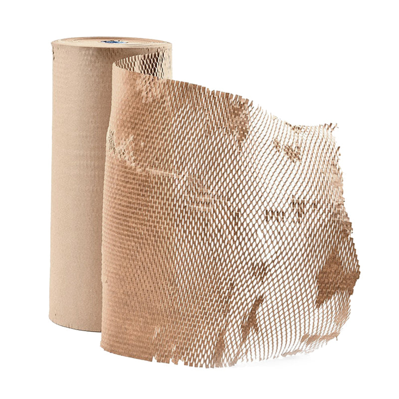 Eco Friendly Honeycomb Kraft Paper Roll Cushioning Wrap