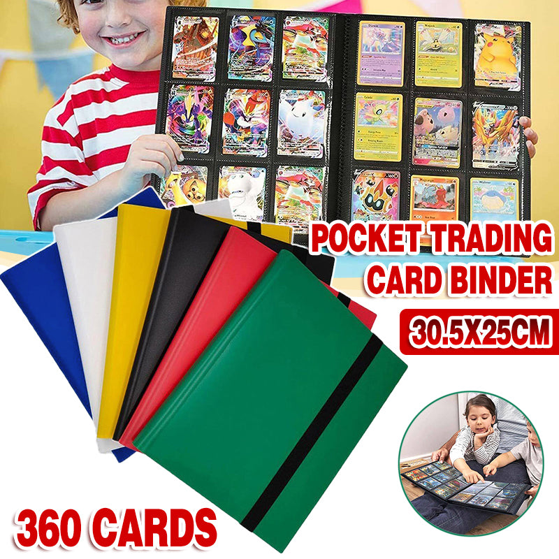360 Pocket Trading Card Binder 9 Pocket Pages