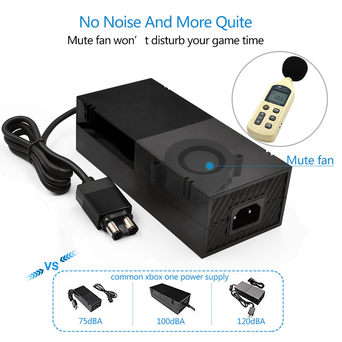 Xbox One Power Adapter 100-240V Replacement Charger