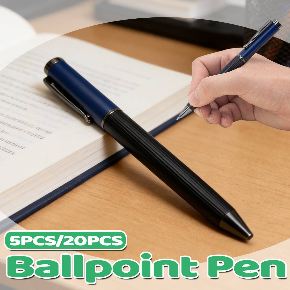 Metal Ballpoint Pen Set for Business Writing