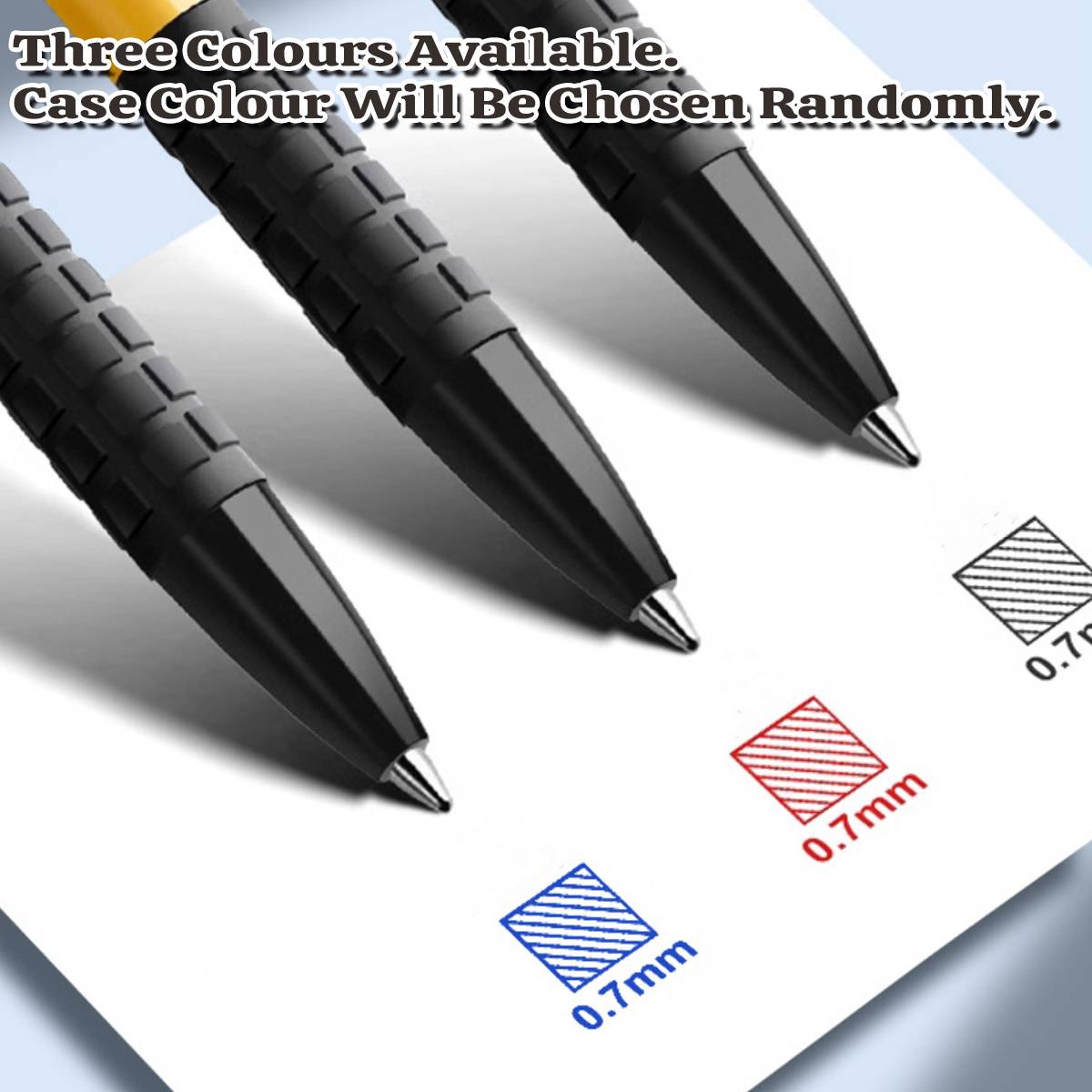 10 Pcs Push Button Ballpoint Pen for Office School