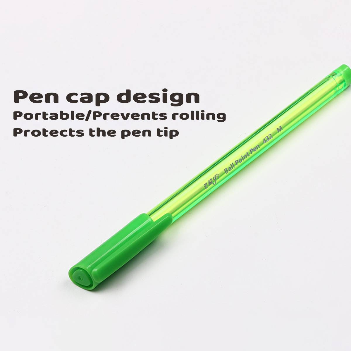 Colourful Ballpoint Pen Set for Office and School