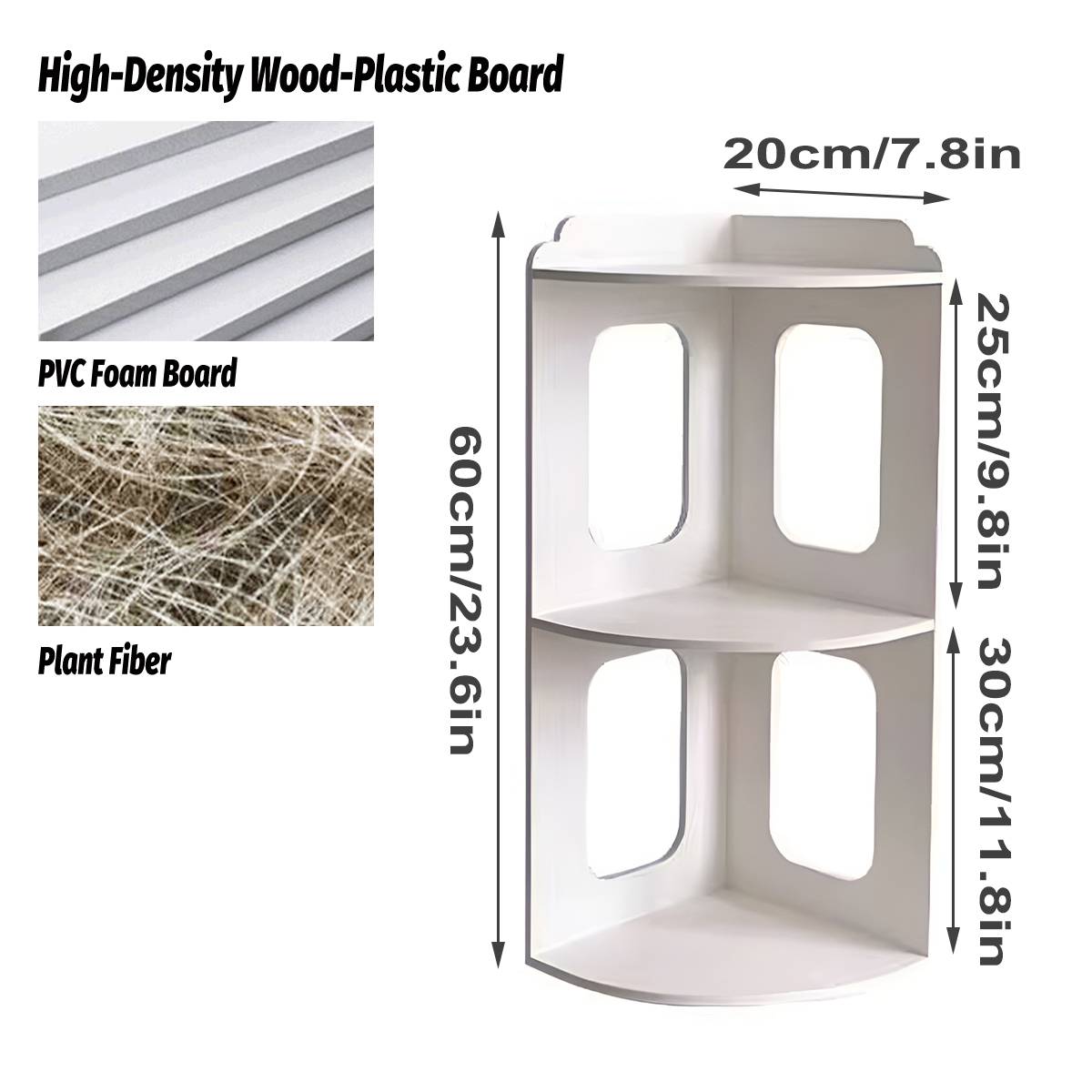 2-Tier Desktop Corner Shelf Space Saving Rack