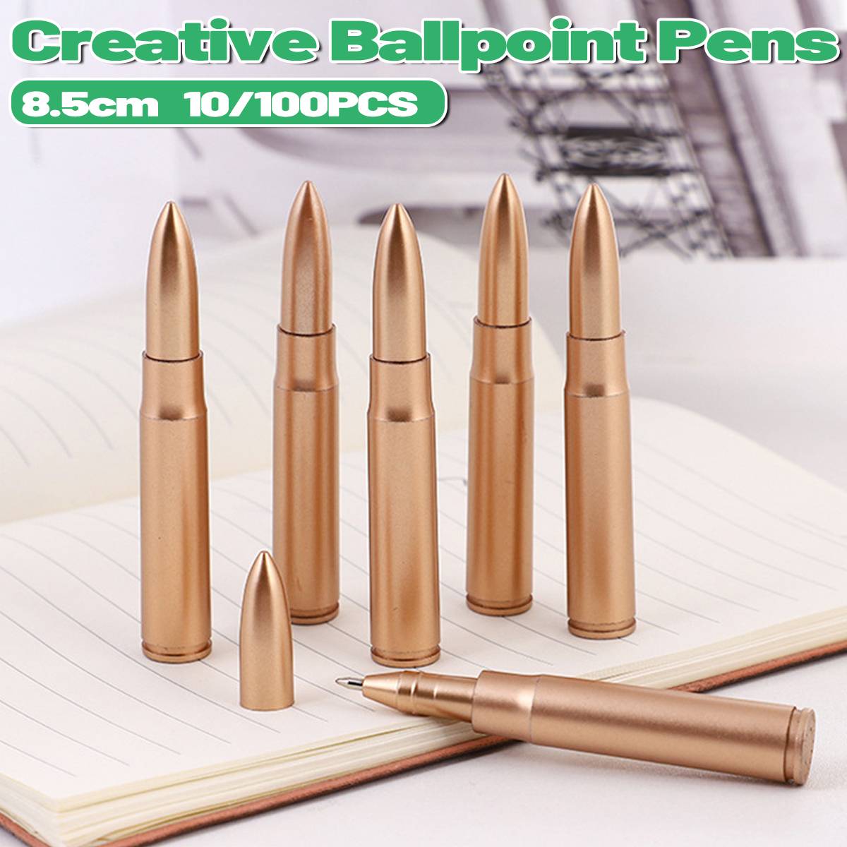 Novelty Shape Ballpoint Pen Set for School Office