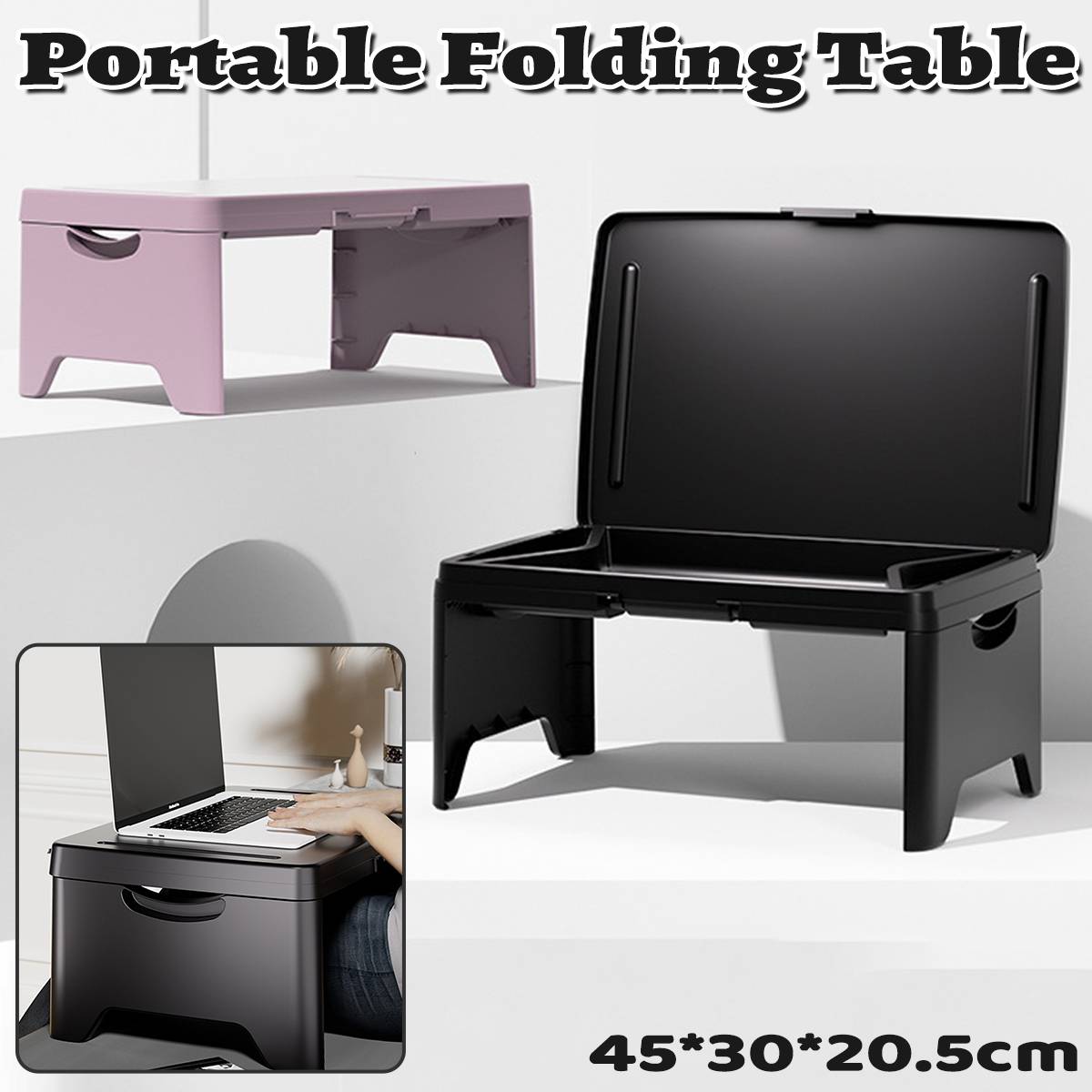 Portable Folding Lap Desk for Laptop and Meals
