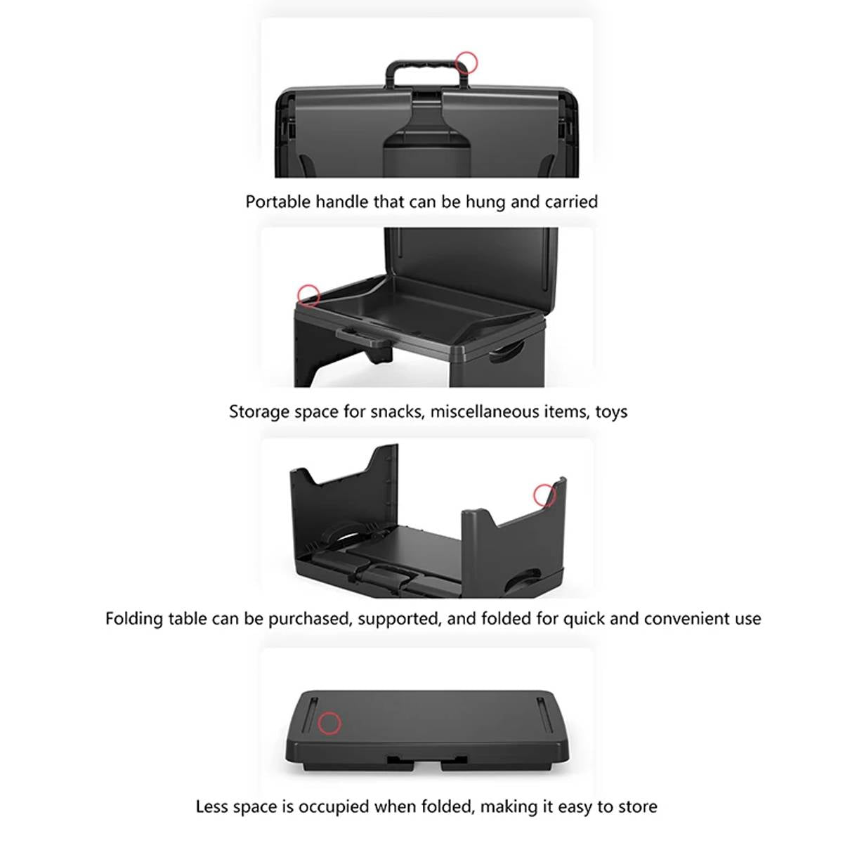 Portable Folding Lap Desk for Laptop and Meals