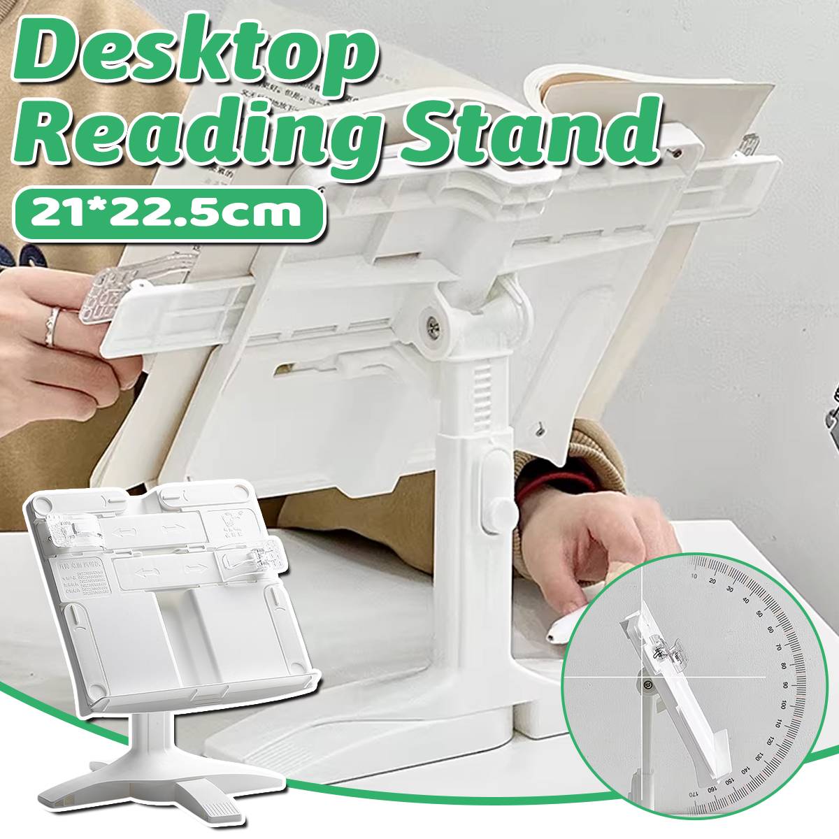 Adjustable Reading Book Stand Desktop Holder