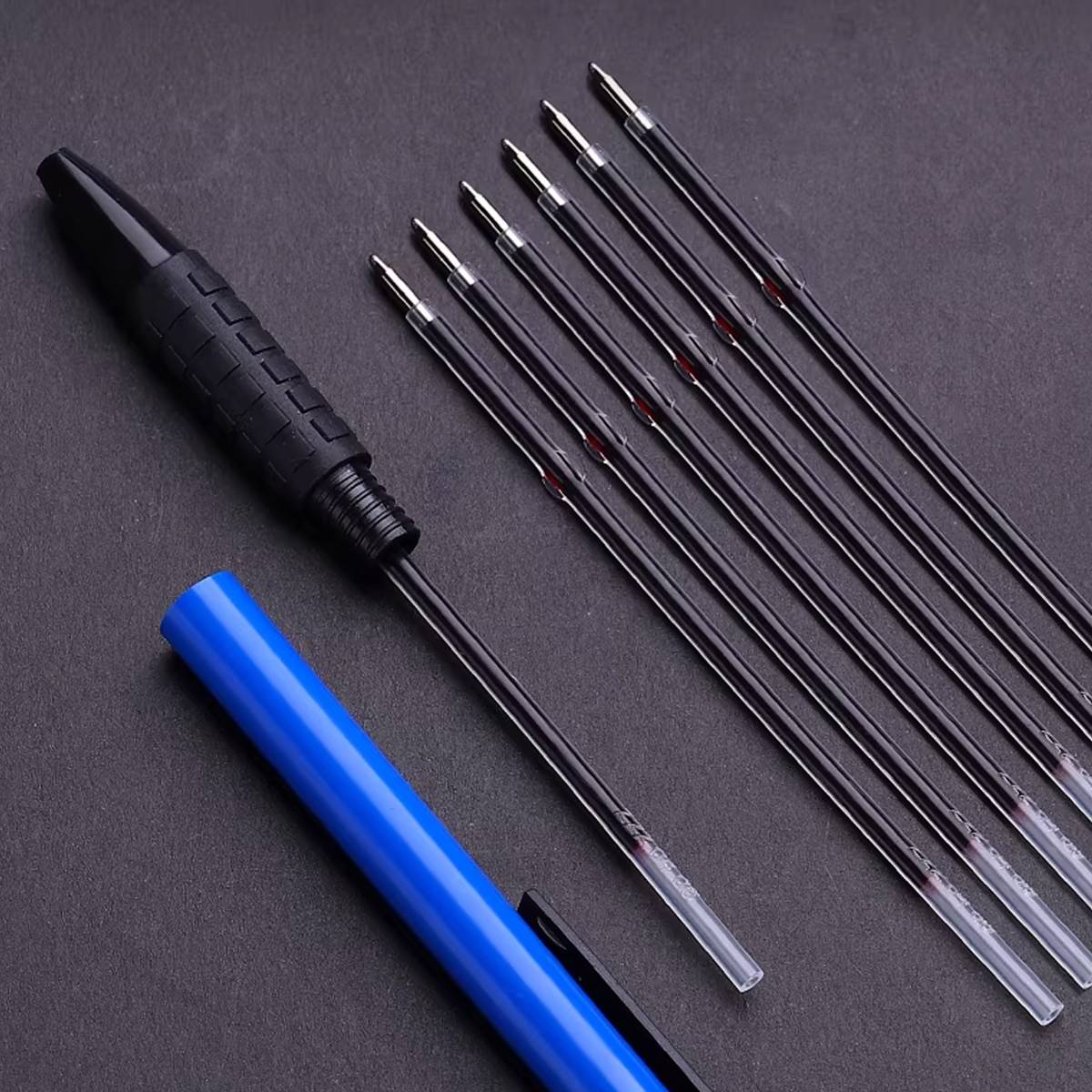 60pcs Push Button Ballpoint Pens 0.7mm Medium Tip