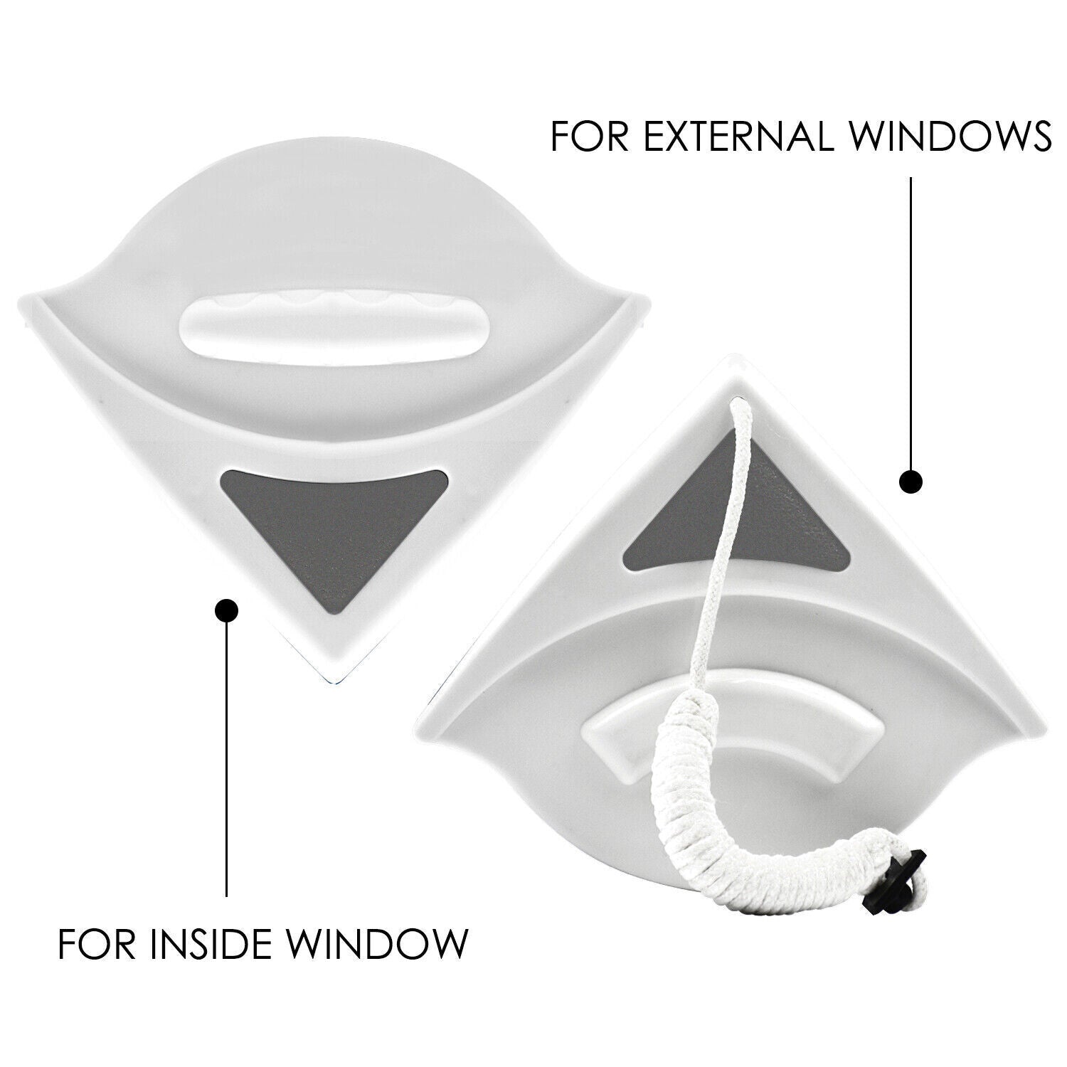 Double Sided Magnetic Window Cleaner for Glass