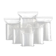 120μm  Zip Lock Plastic Bags Thick Clear Resealable