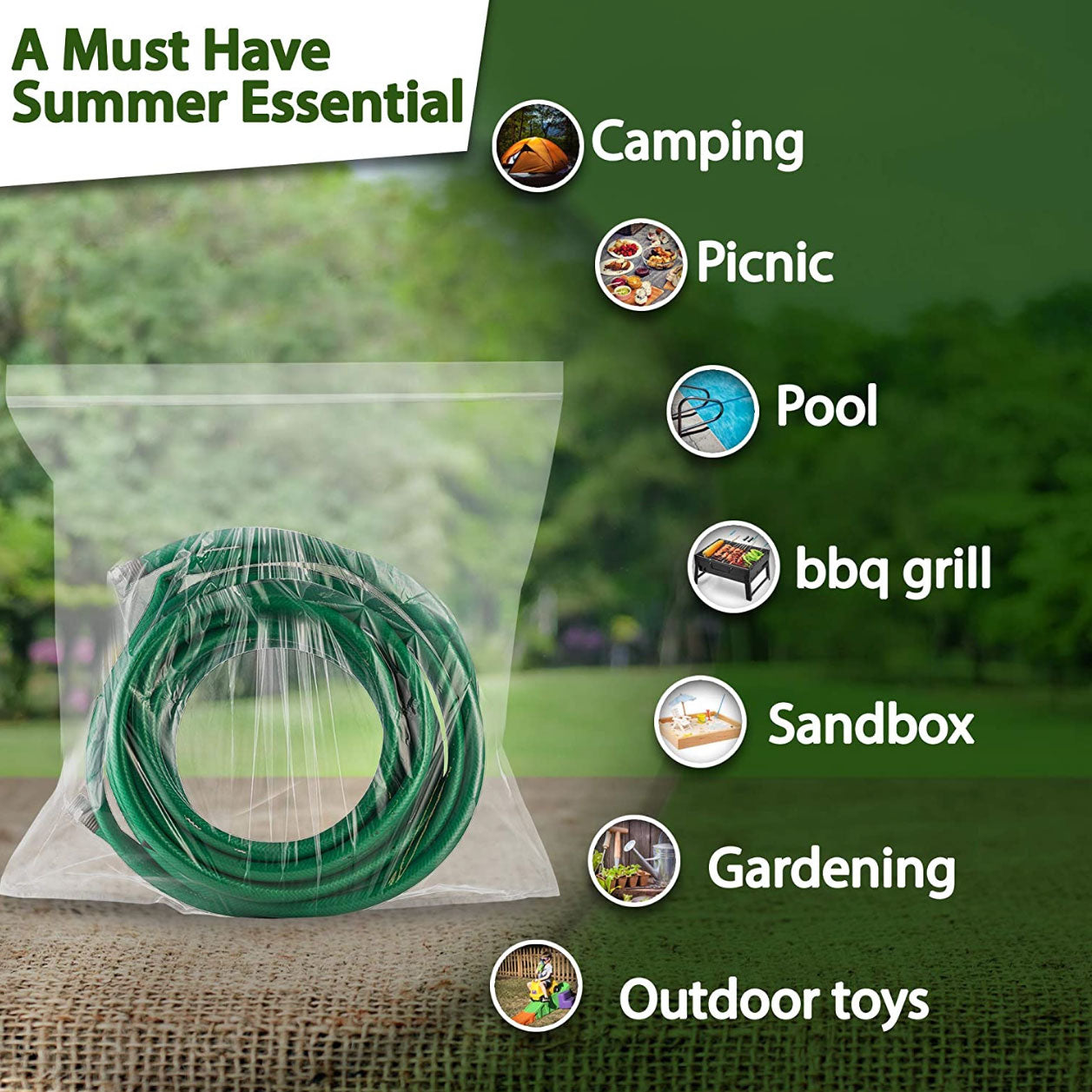 120μm  Zip Lock Plastic Bags Thick Clear Resealable