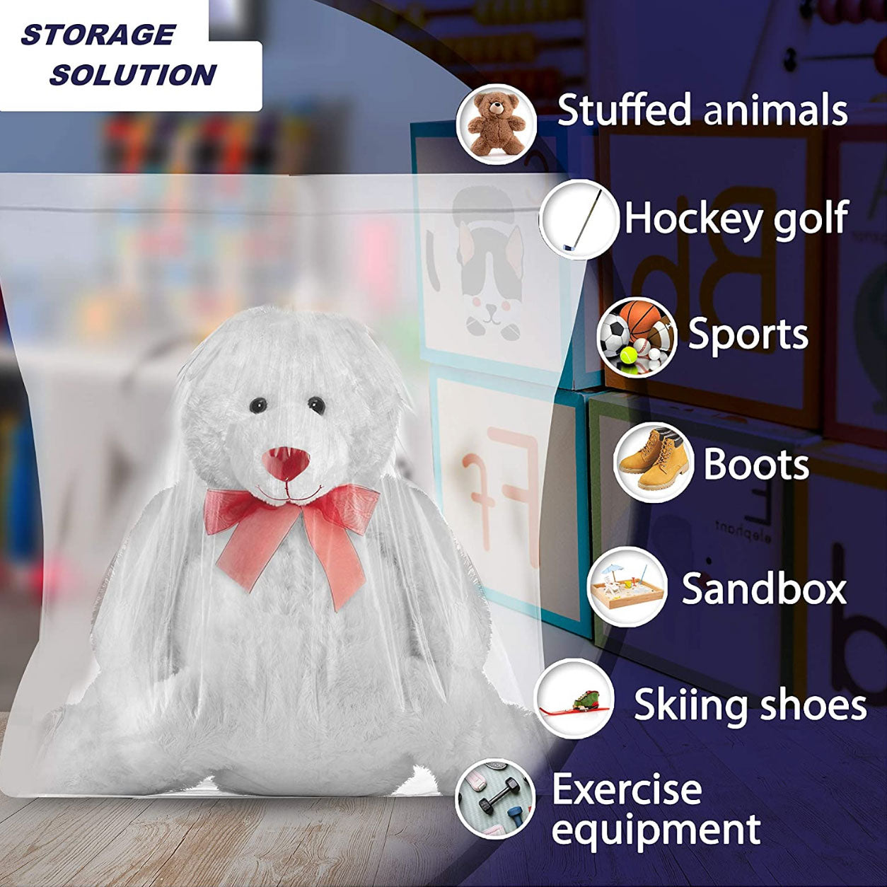 120μm  Zip Lock Plastic Bags Thick Clear Resealable