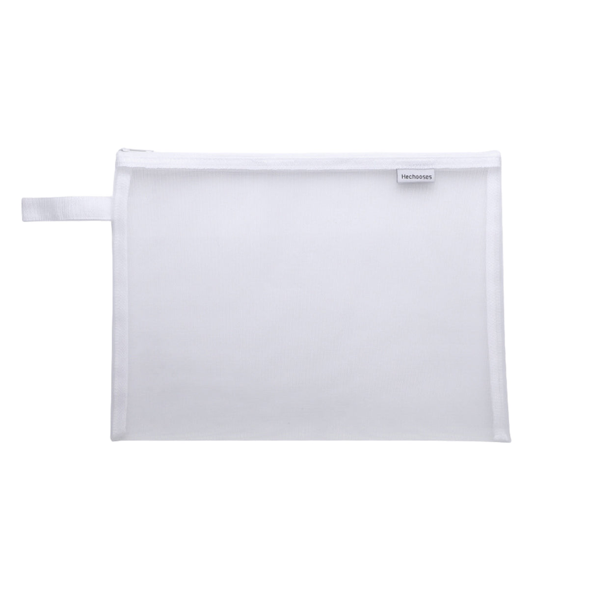 10 Pcs Mesh Zipper Document Bags Nylon Transparent 3 Colours