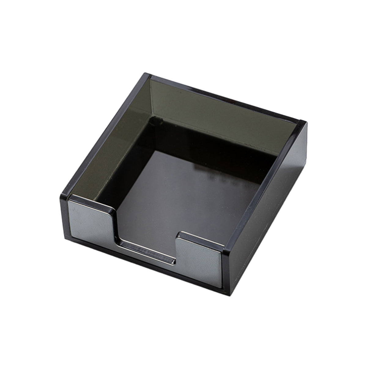 Large Desktop Sticky Note Box Organiser Acrylic Storage Holder