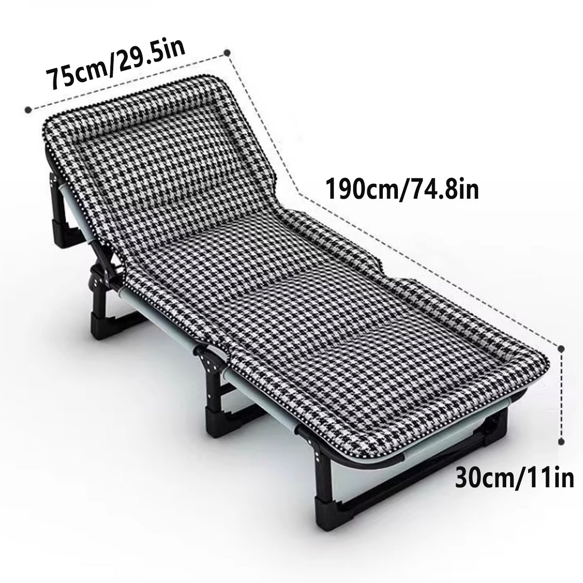 Folding Nap Bed Installation Free Single Reclining Chair