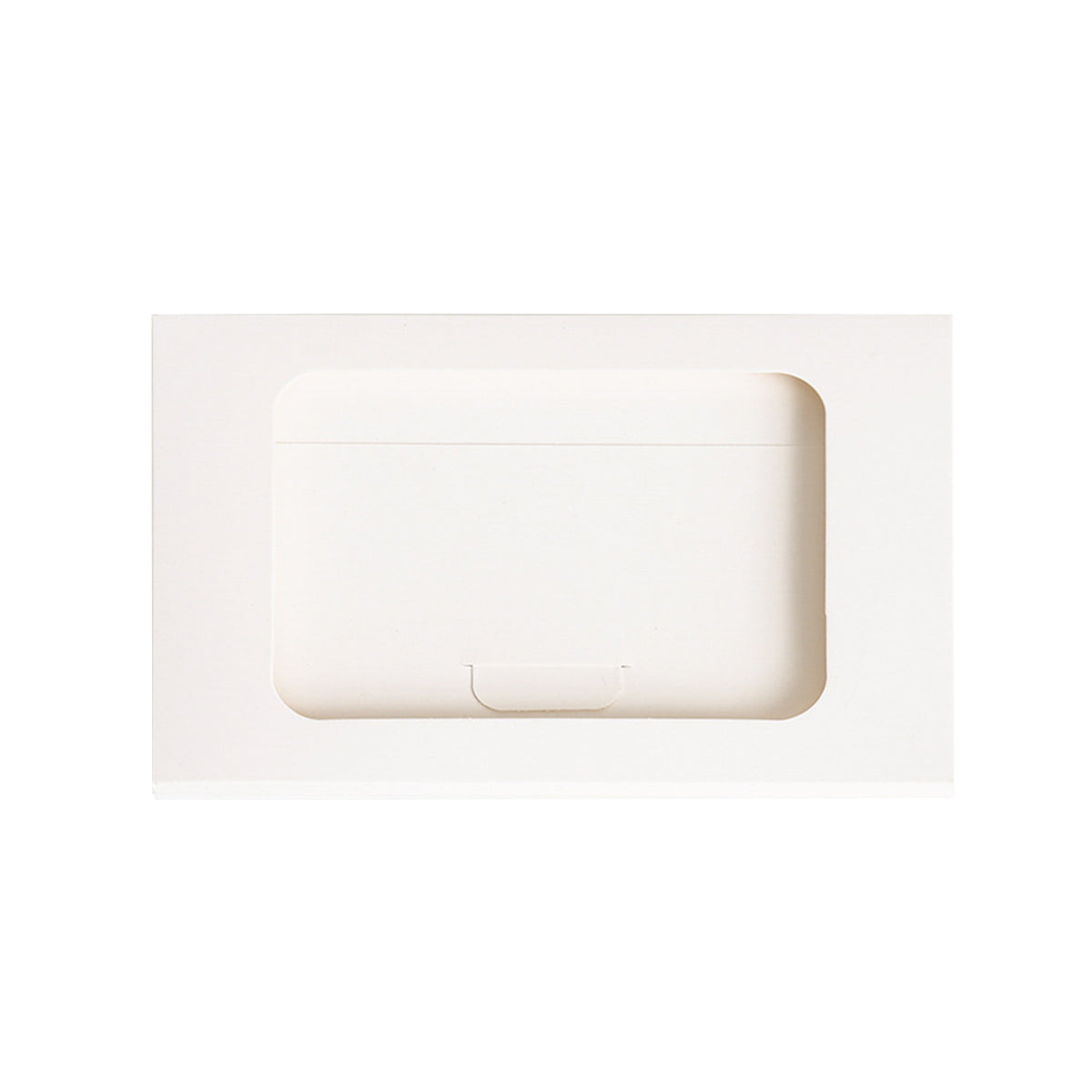 100pcs Windowed Cardboard Postcard Mailing Boxes
