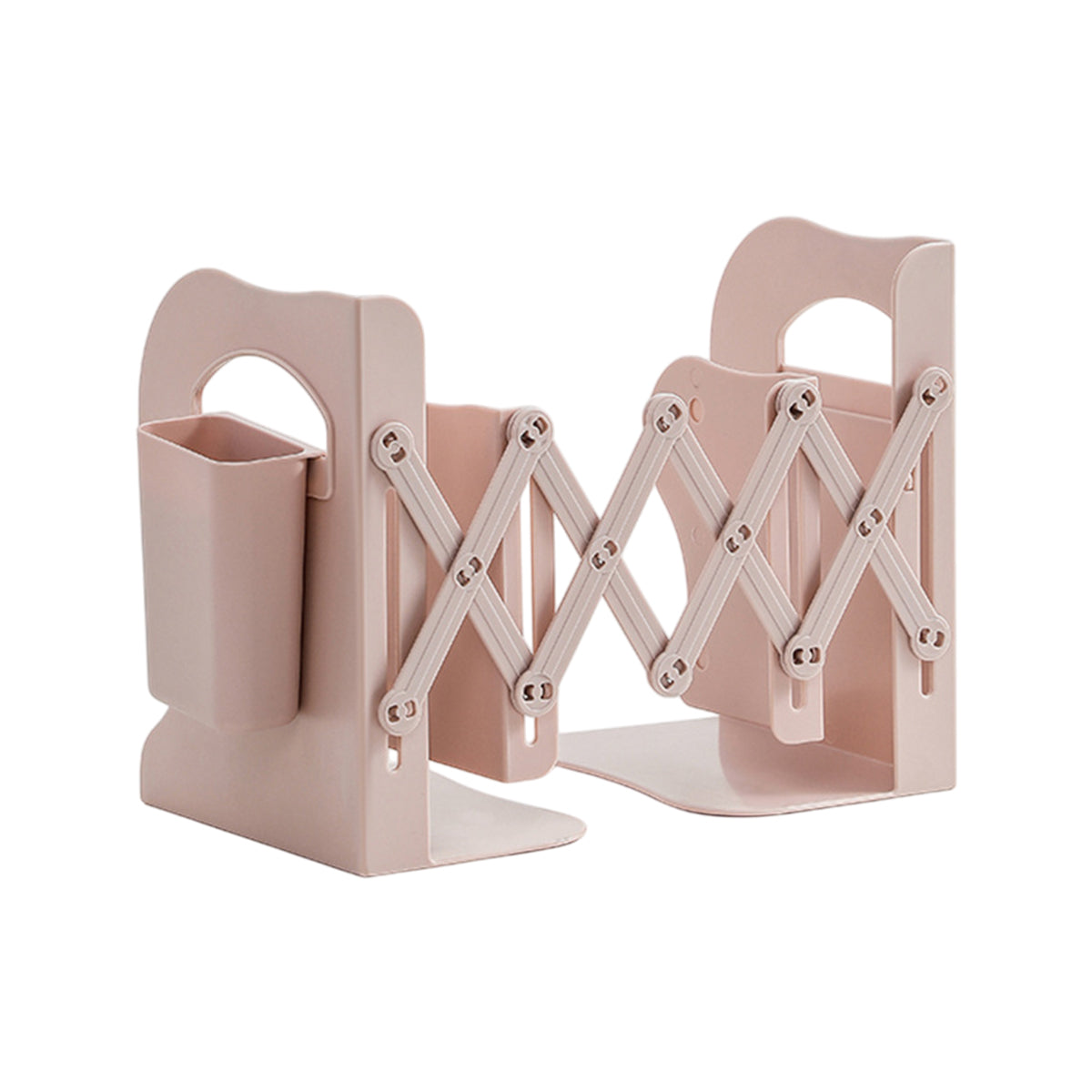 Retractable Book Stand Desk Organizer with Pen Holder