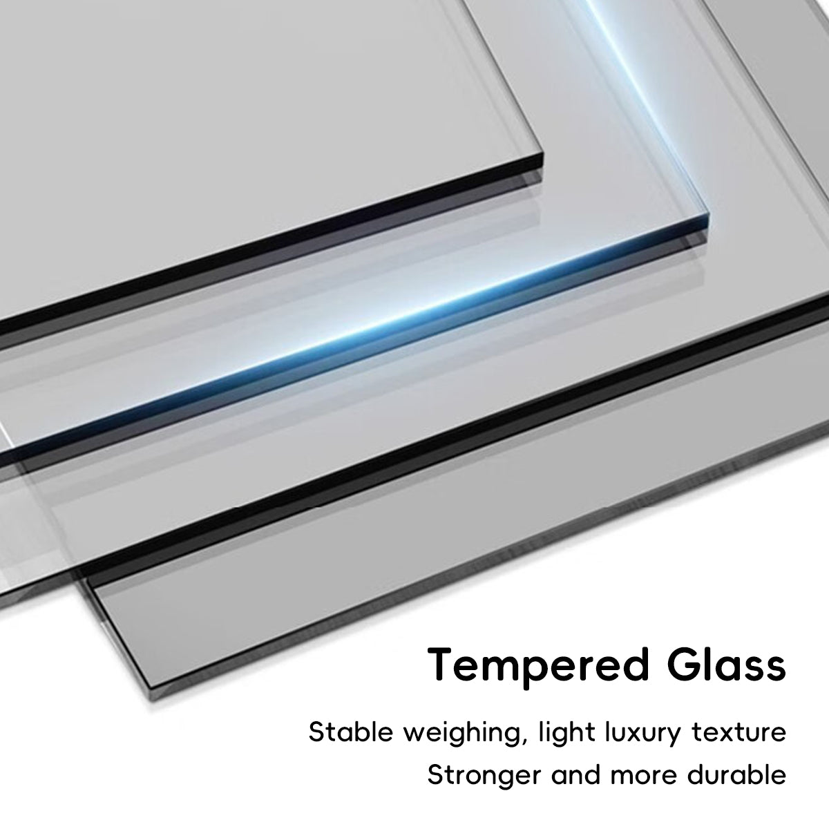 Monitor Stand Riser with Tempered Glass