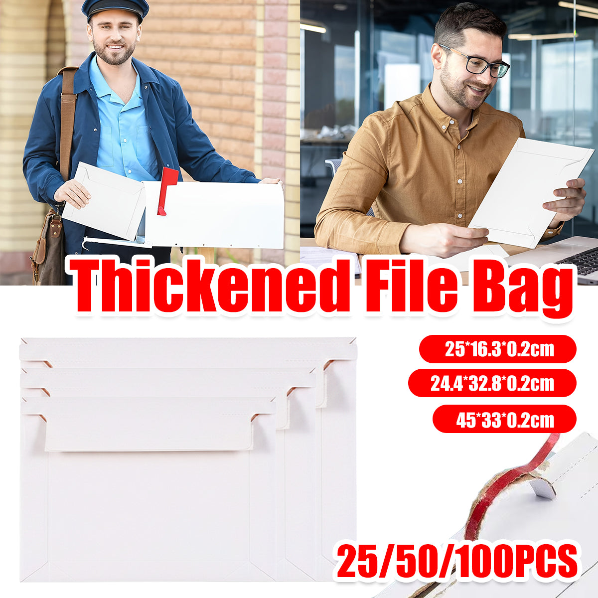 Self Seal Mailing Envelopes 250g Thickened Bags