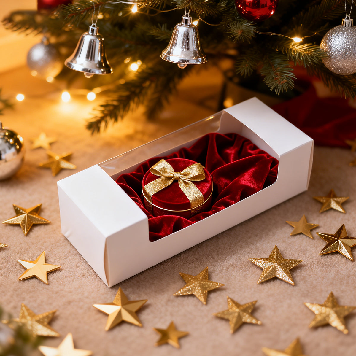Gift Boxes 50pcs with Clear Window for Jewelry