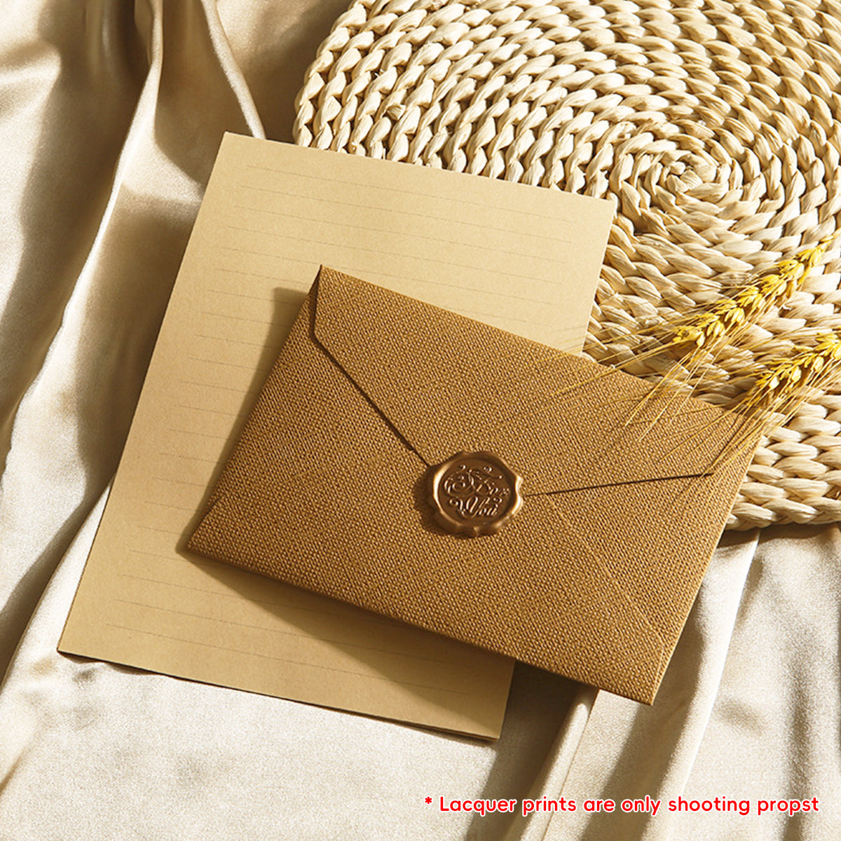 30 Pcs Linen Envelopes 250gsm for Wedding Invites