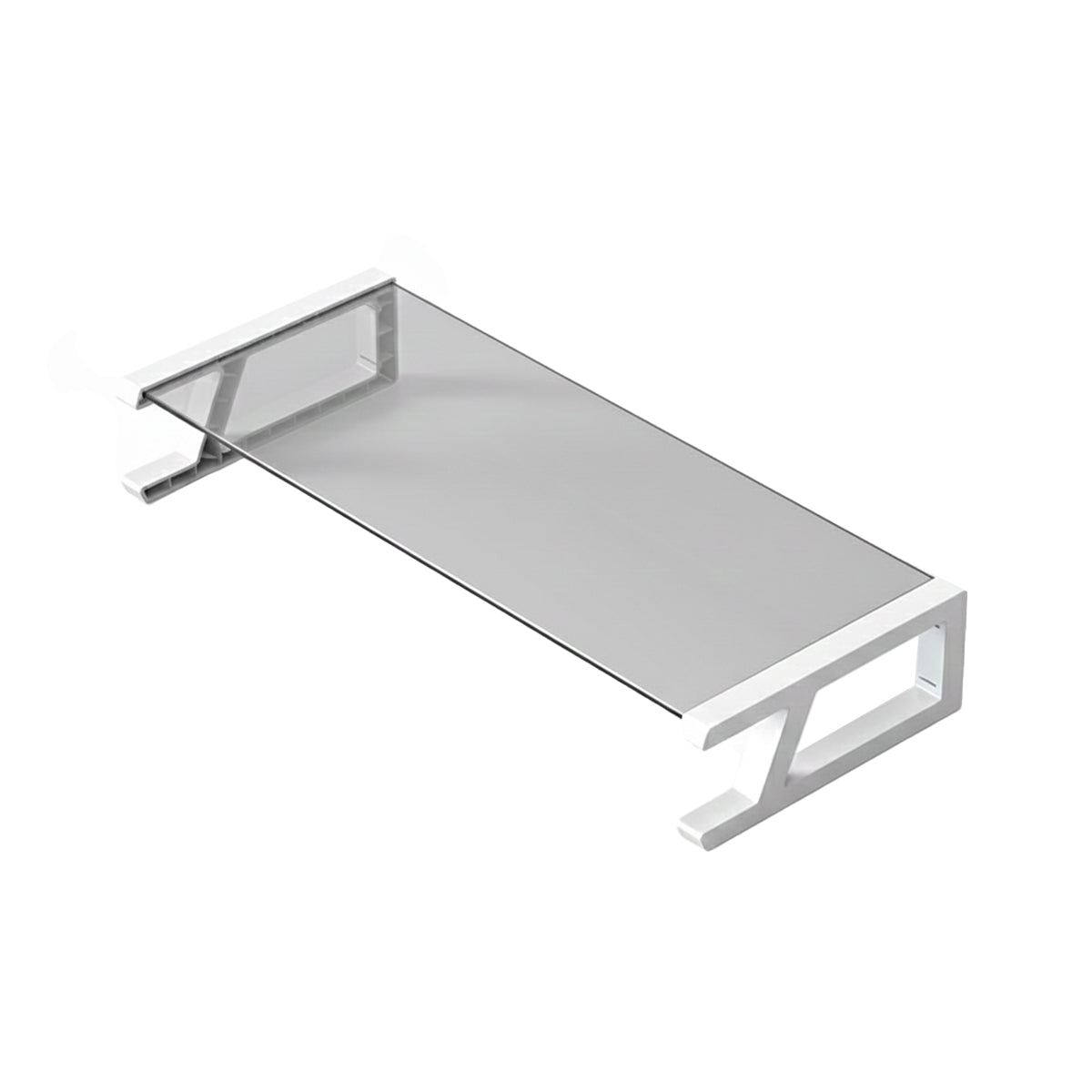 Monitor Stand Riser with Tempered Glass