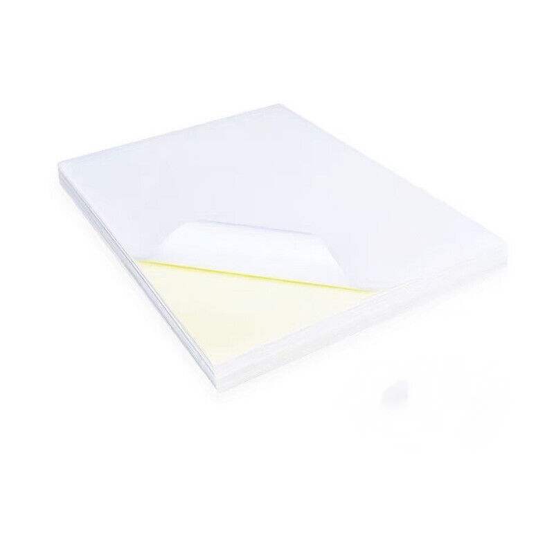 Self Adhesive Label Paper Sheets 105GSM Matte or Glossy