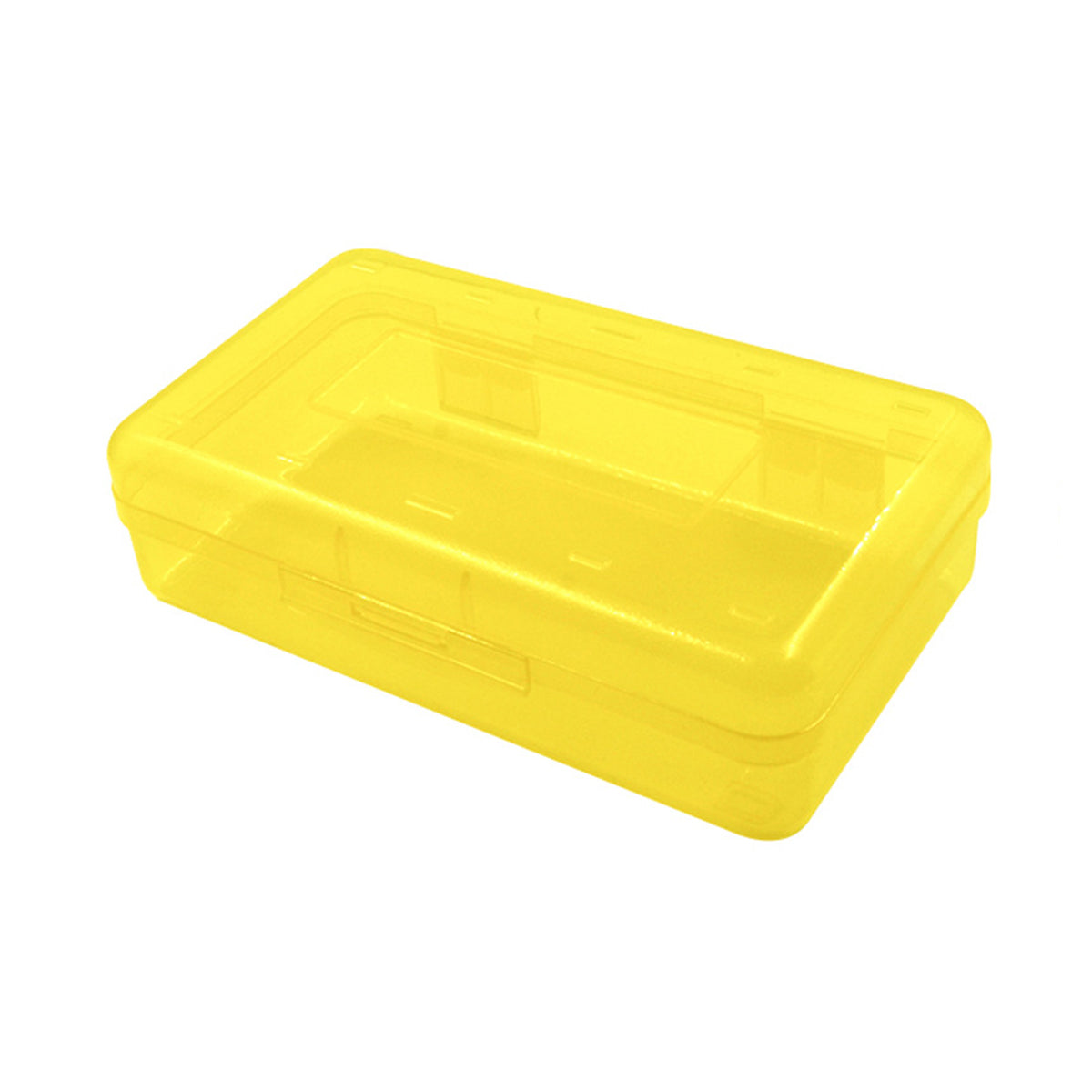 Transparent PP Plastic Pencil Case Large Capacity Multifunctional