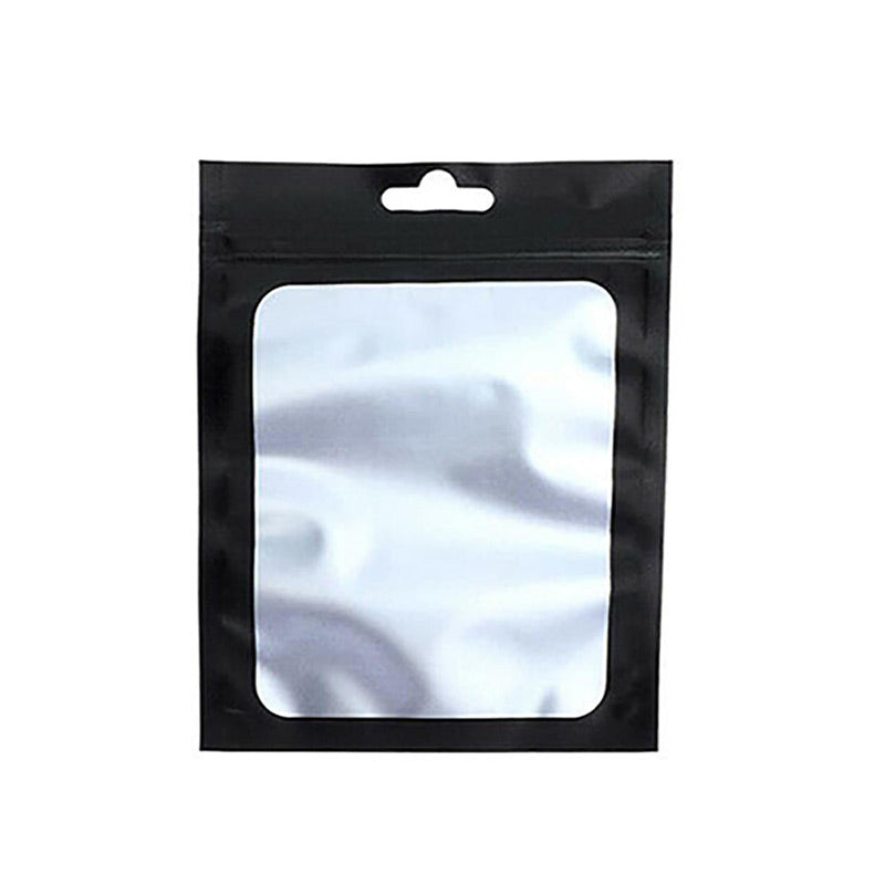 200pcs Resealable Aluminium Foil Zip Lock Bags