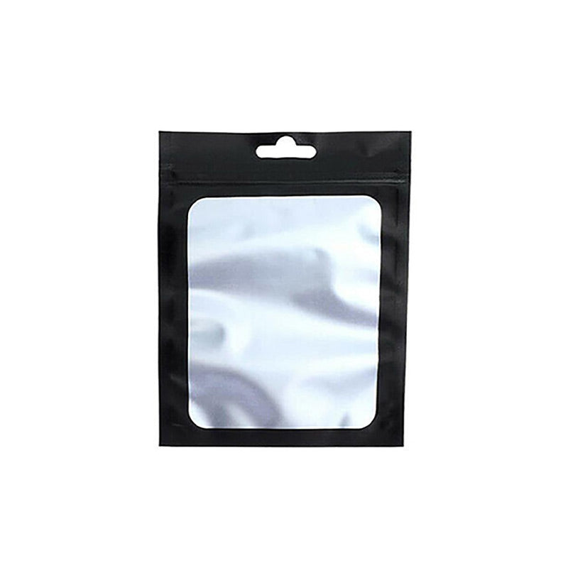 200pcs Resealable Aluminium Foil Zip Lock Bags