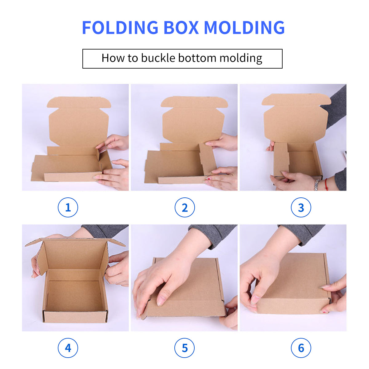 20 Pcs Corrugated Cardboard Shipping Boxes E-Flute
