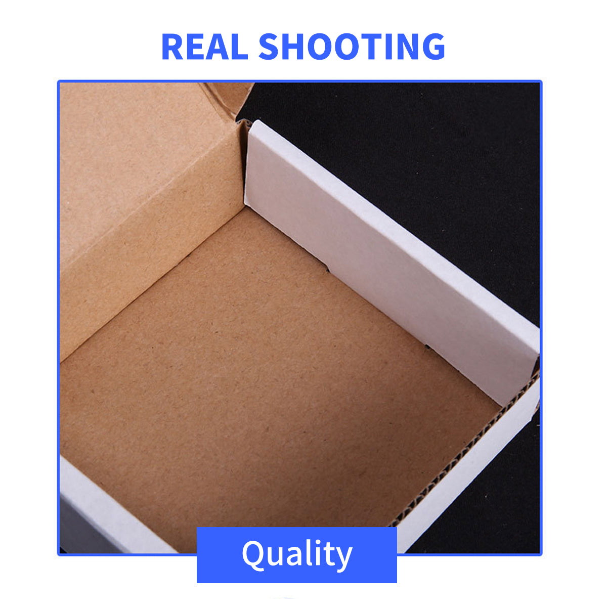 20 Pcs Corrugated Cardboard Shipping Boxes E-Flute