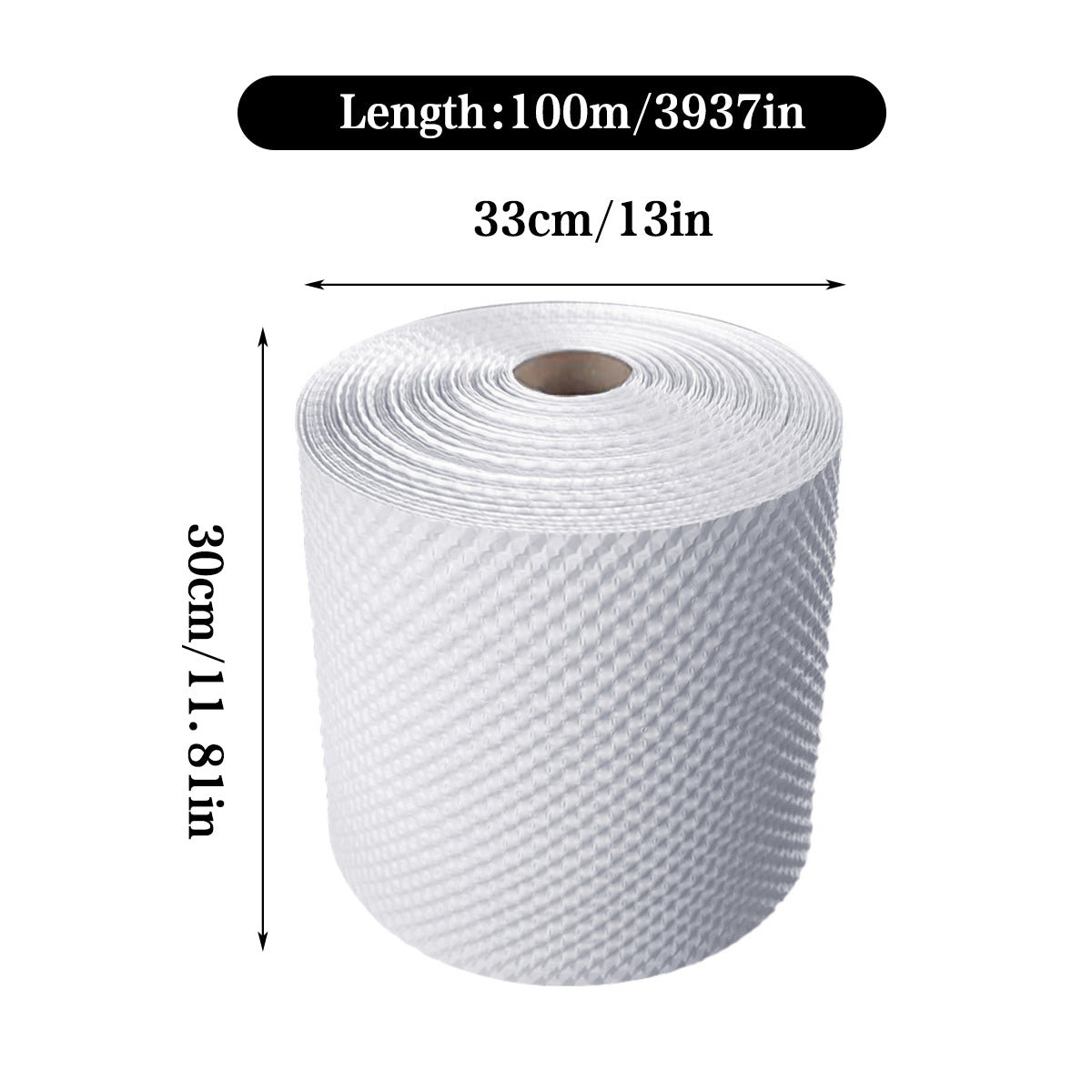 White Kraft Bubble Paper Roll Gift Wrapping