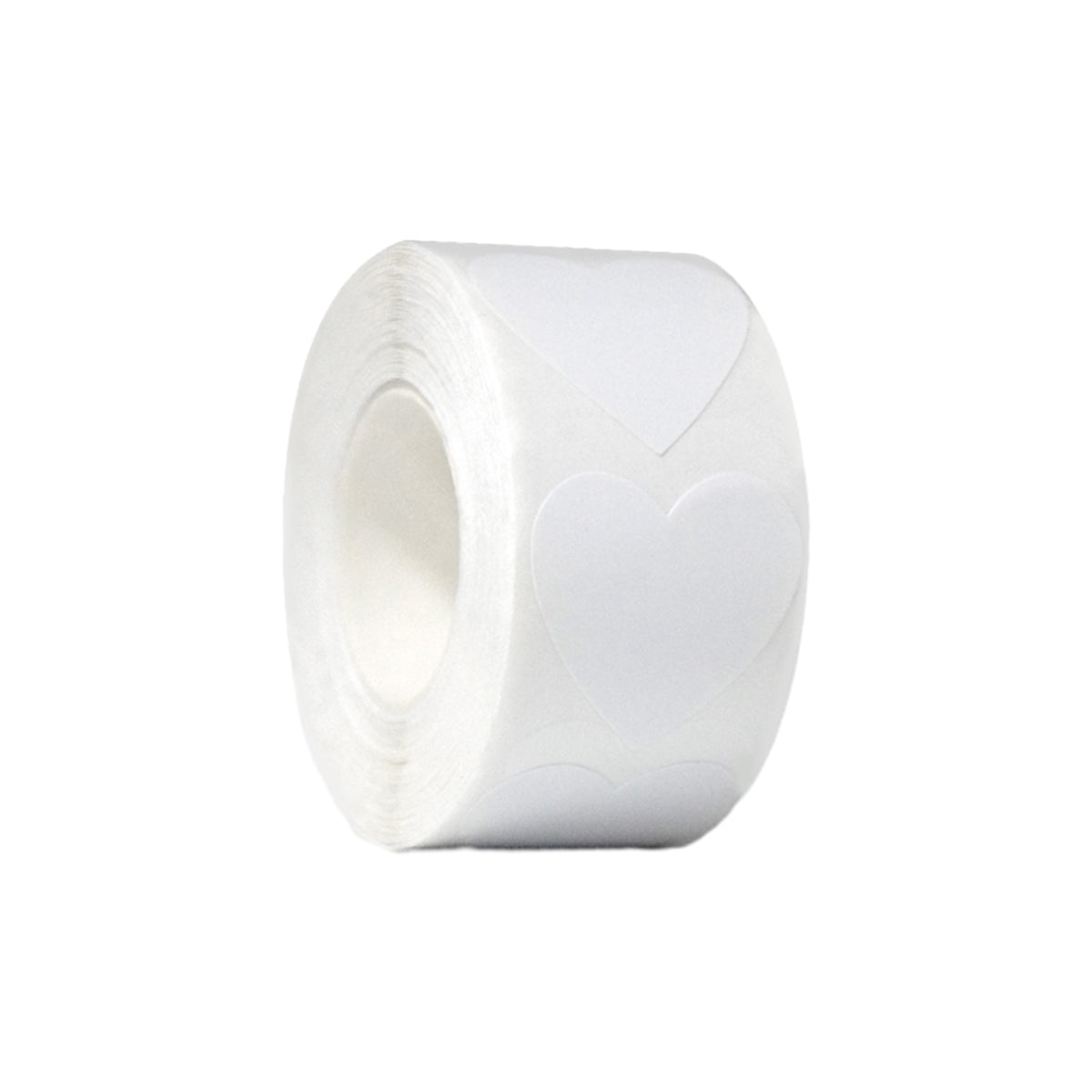 8 Rolls Heart Stickers 500 Pcs Self-Adhesive Labels