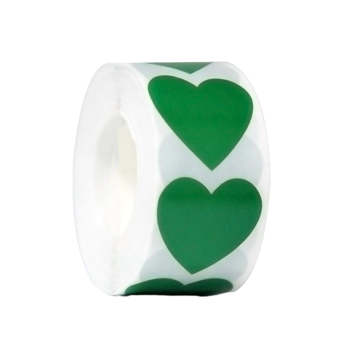 8 Rolls Heart Stickers 500 Pcs Self-Adhesive Labels