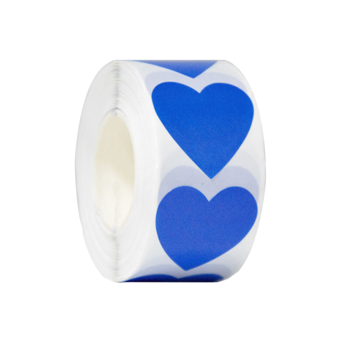 8 Rolls Heart Stickers 500 Pcs Self-Adhesive Labels