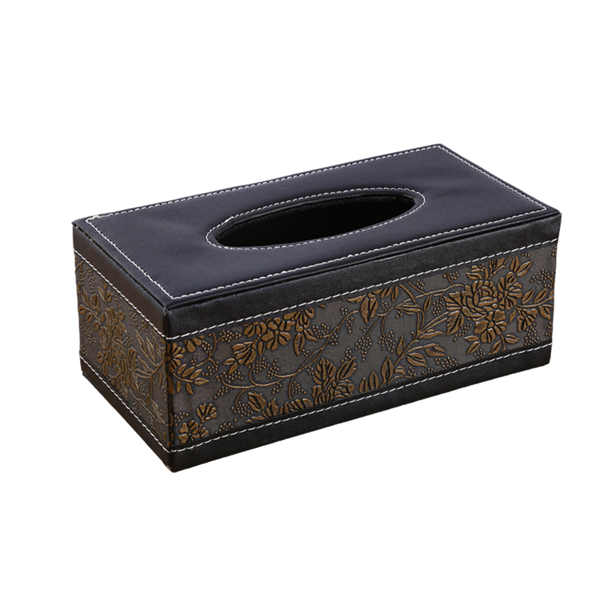 PU Leather Tissue Box Holder for Home Office