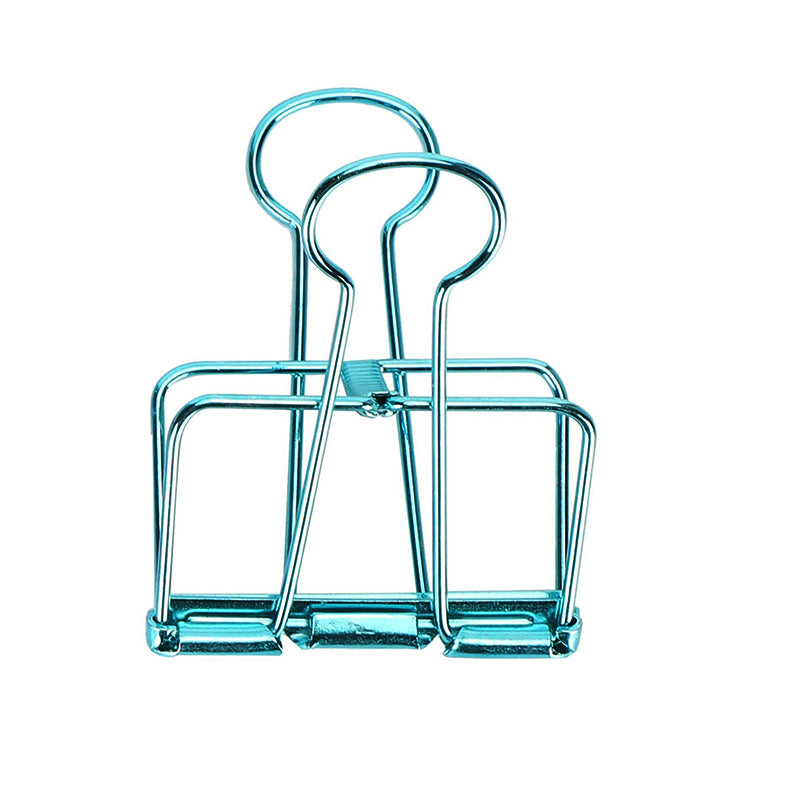 Hollow Swallowtail Metal Binder Clips Bookmark Style in 8 Colours