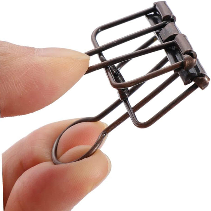 Hollow Swallowtail Metal Binder Clips Bookmark Style in 8 Colours