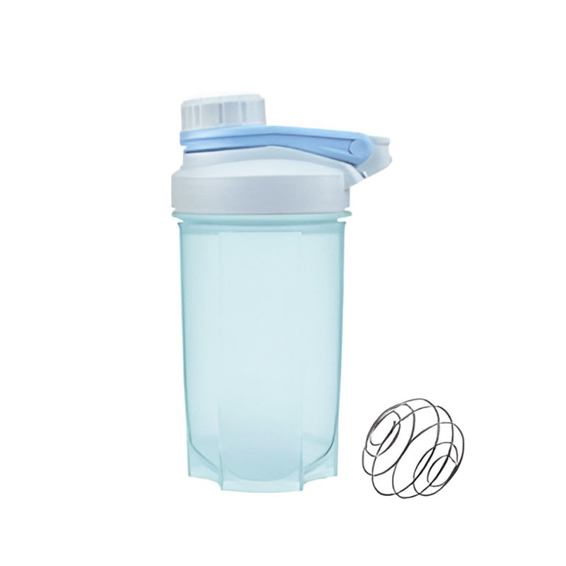500ml Protein Shake Bottle with Mixing Ball Lid Seal Sports Water Bottle
