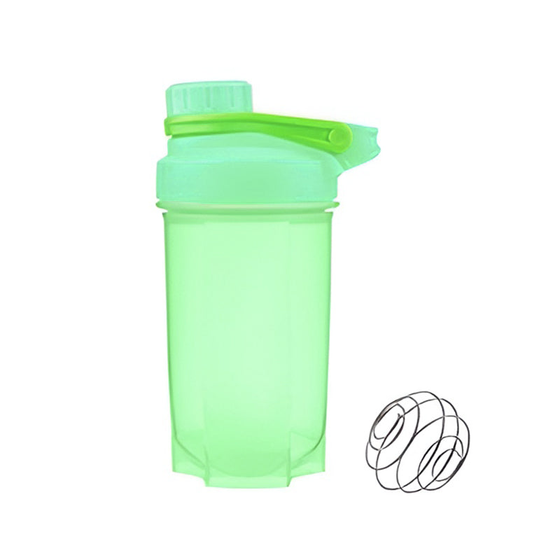 500ml Protein Shake Bottle with Mixing Ball Lid Seal Sports Water Bottle