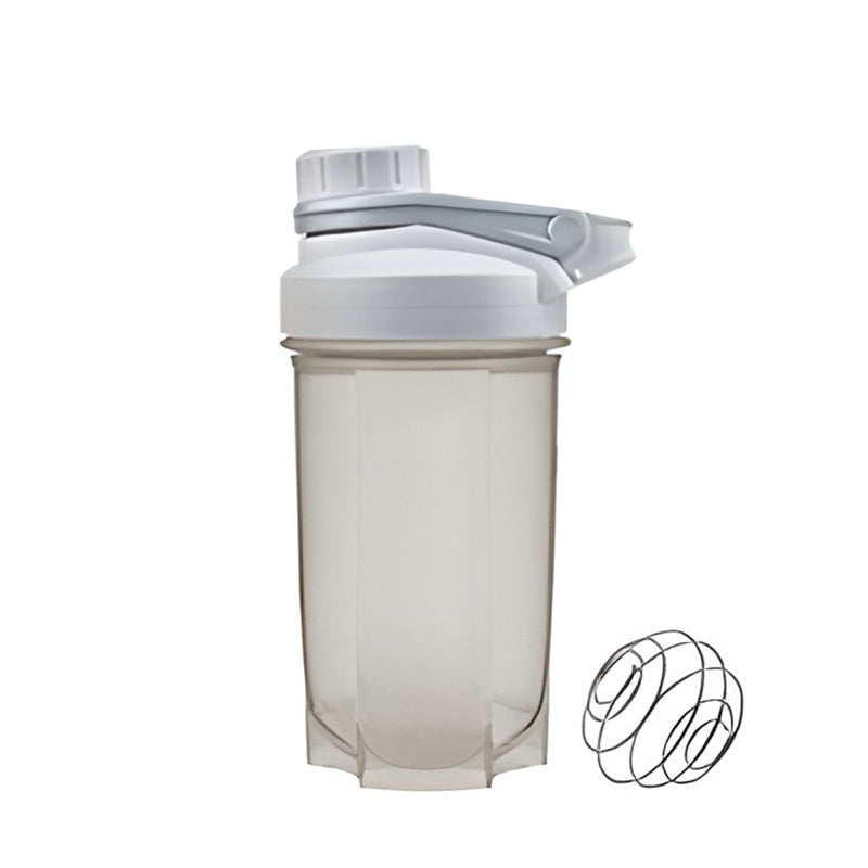 500ml Protein Shake Bottle with Mixing Ball Lid Seal Sports Water Bottle