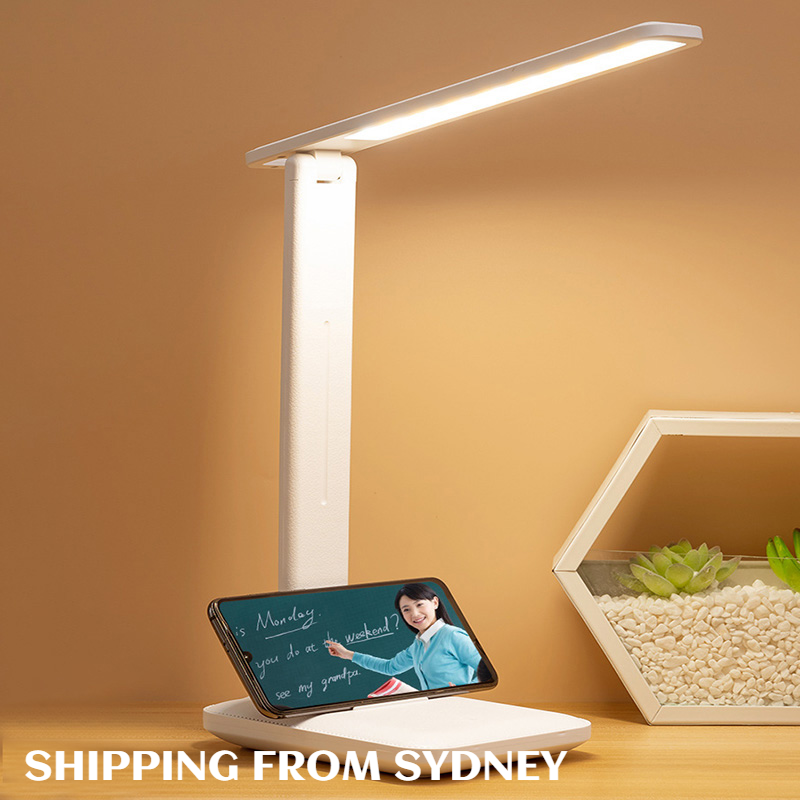 Touch LED Desk Lamp with USB Port and Dimmable Arm